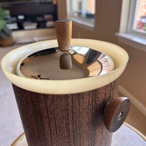 Kromex vintage ice bucket. 1950’’s.